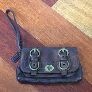 Authentic Coach wristlet